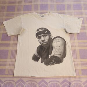 Vintage Reebok Allen Iverson The Answer Shirt Size Large RARE 90s Y2k 2000s NBA